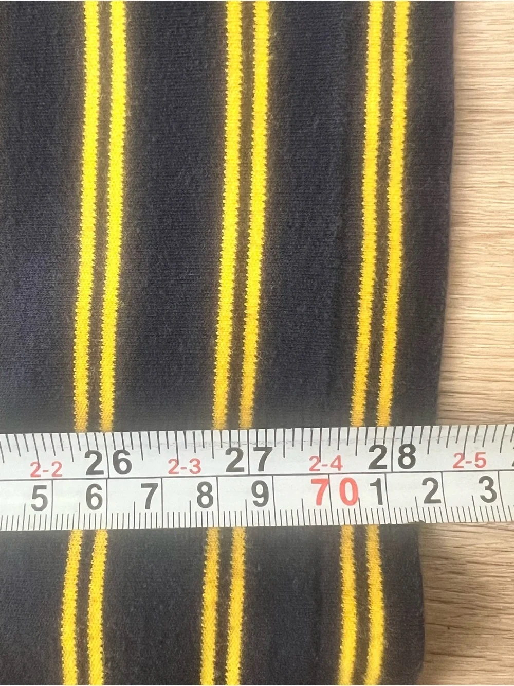Vintage 90s Polo Ralph Lauren Striped Polo Shirt Mens XL Yellow Navy Preppy